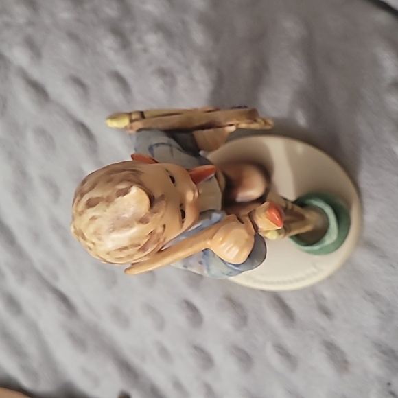 Vintage goebel Hummel artist with easel 2 piece set 304 1955 rare - Picture 15 of 17